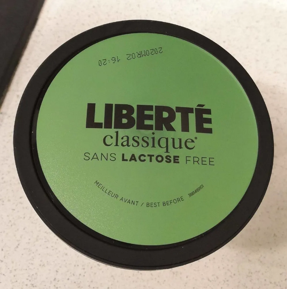 Liberté classique sans lactose