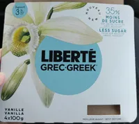 Yogourt grec vanille