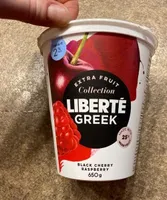Greek Yogourt-Black Cherry Raspberry