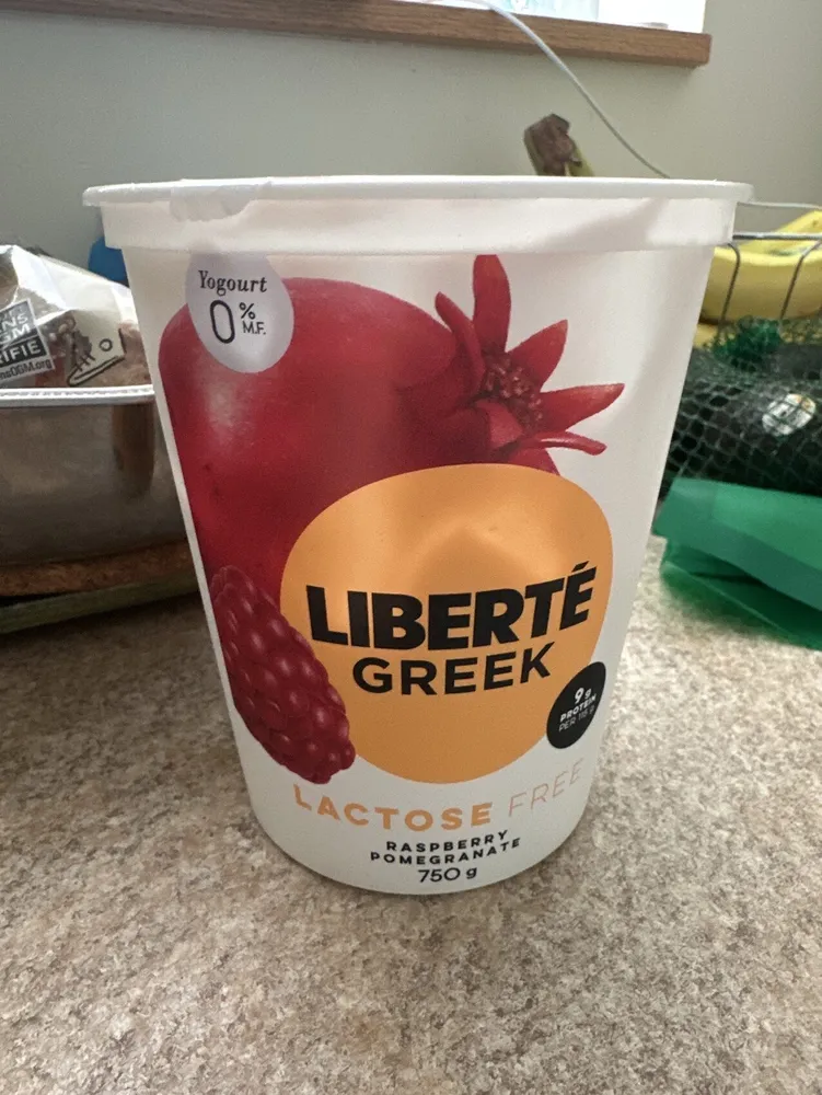 Greek Lactose Free Raspberry Pomegranate