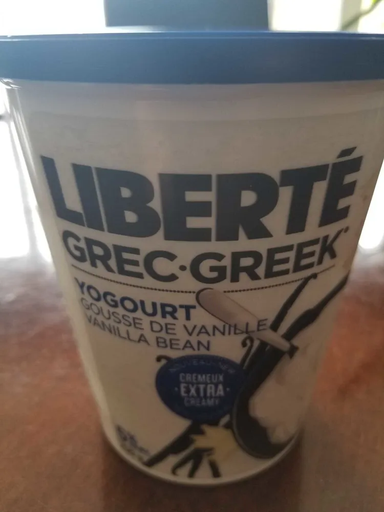 Yogourt grec vanille