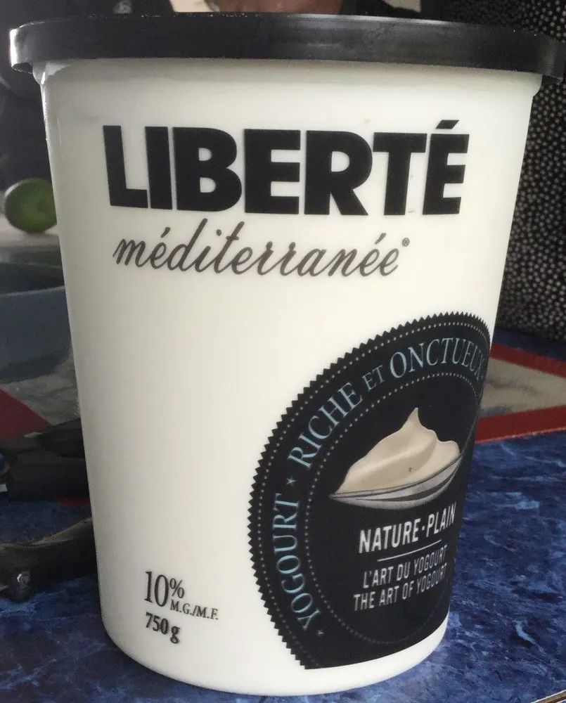 Yogourt (nature-10 % m.g.)