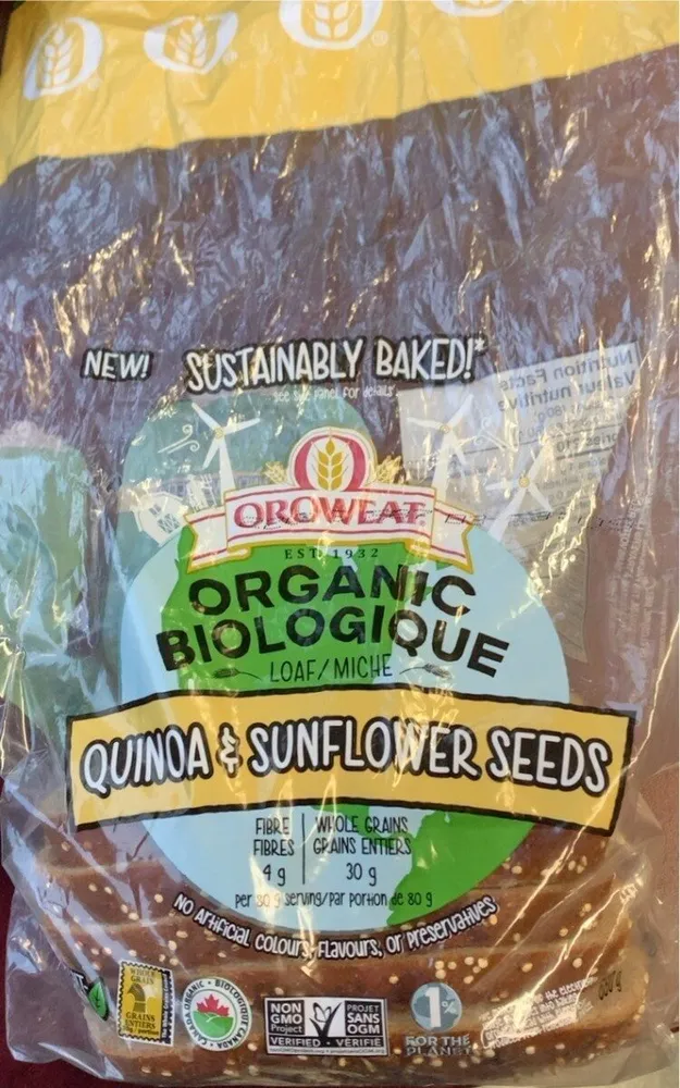 Quinoa and Sunflower Seeds Loaf