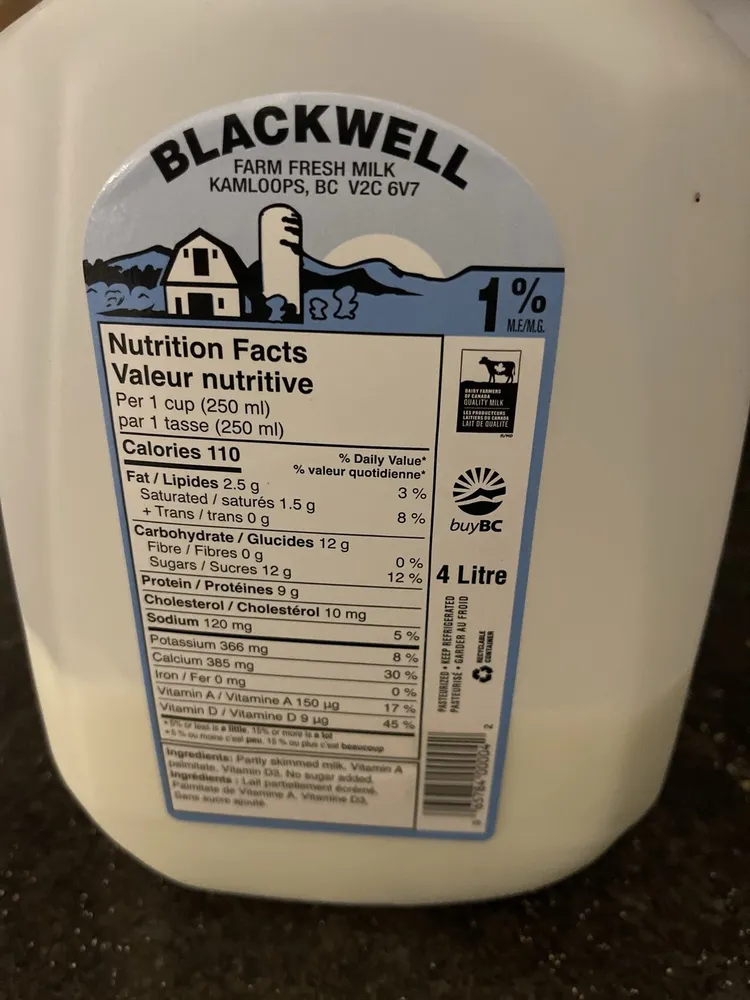 1% Milk