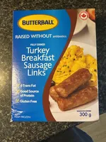 Turkey Breakfast Sausage Links