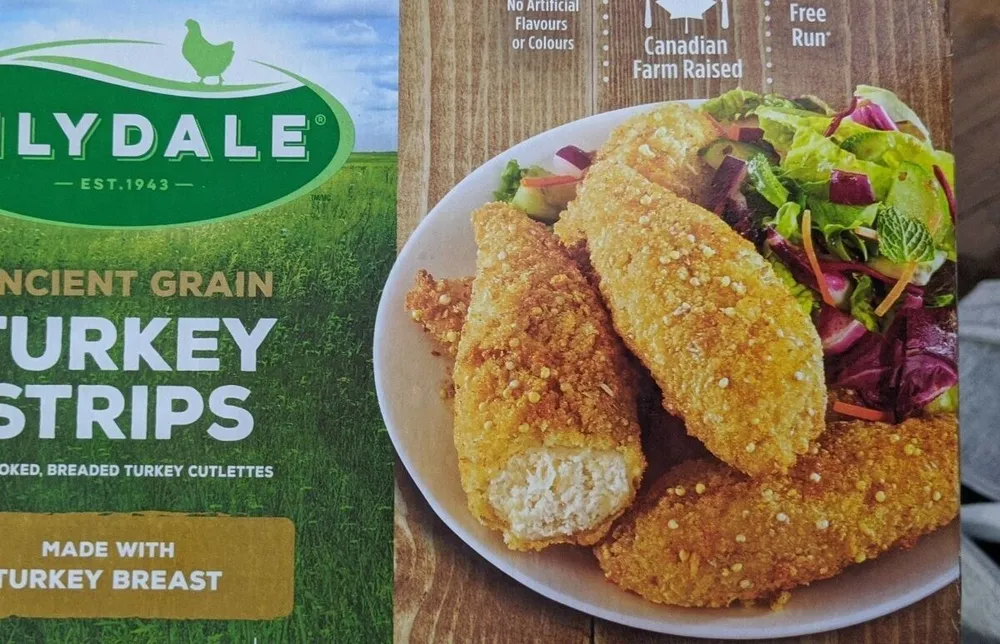 Ancient grain turkey strips