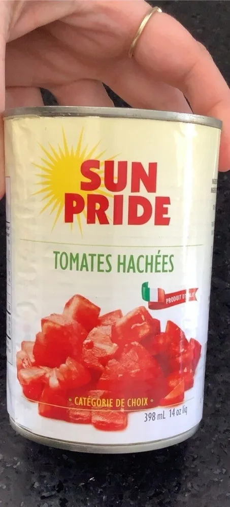 Tomates hachées