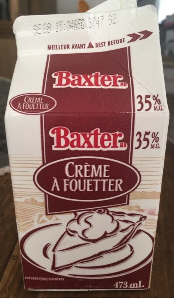 Creme a fouetter