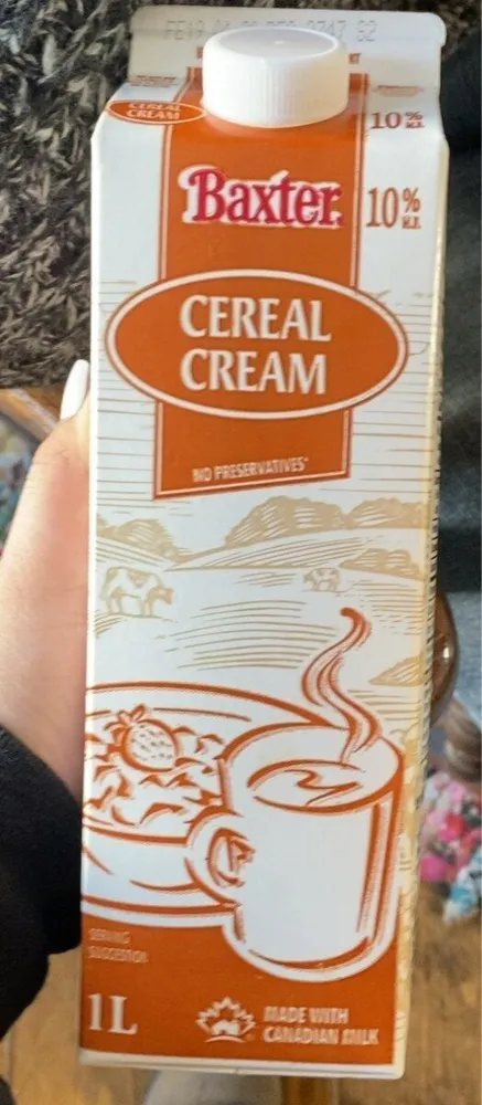 Cereal Cream