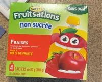 Compote de fruits aux pommes et aux frsises