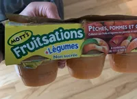 Compote peches pommes et carottes