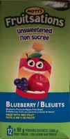 Fruitsations non sucrée Bleuets