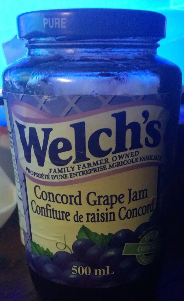 Confiture raisin concorde