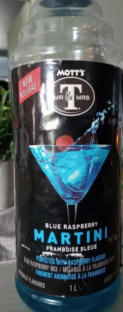 Martini franboise bleue