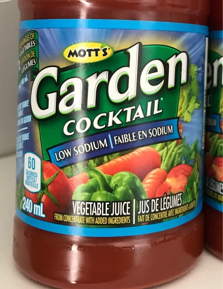 Garden Cocktail Low Sodium