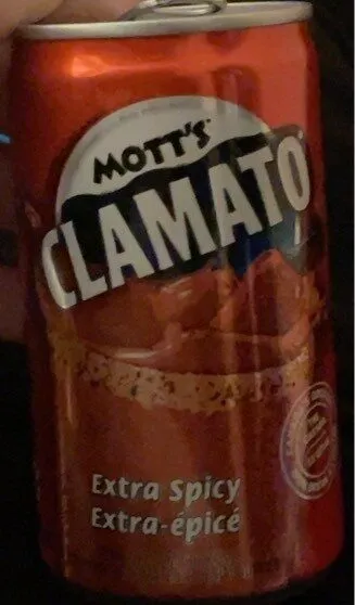 Clamato extra spicy