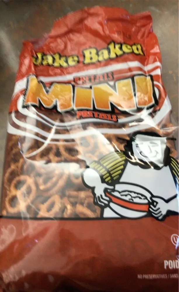 Jake baked pretzelsmini