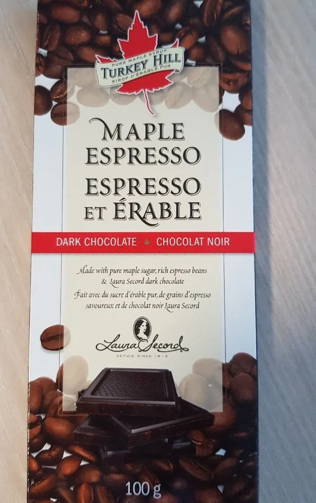 Maple espresso - chocolat noir