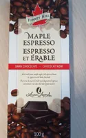 Maple espresso - chocolat noir