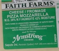 Faith farm pizza mozzarella
