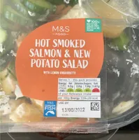 Hot Smoked Salmon & New Potato with a Lemon Vinaigrette
