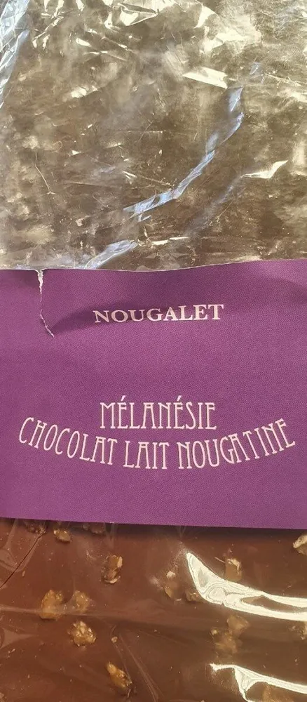 Chocolat lait nougatine