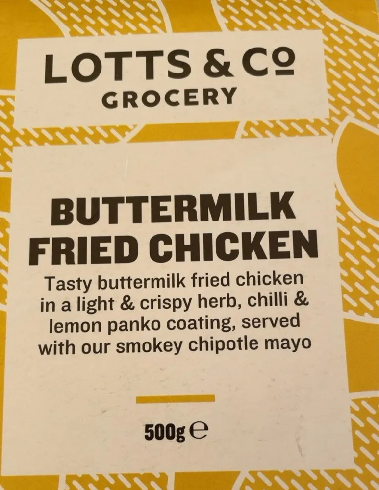 Buttermilk Fried Chicken