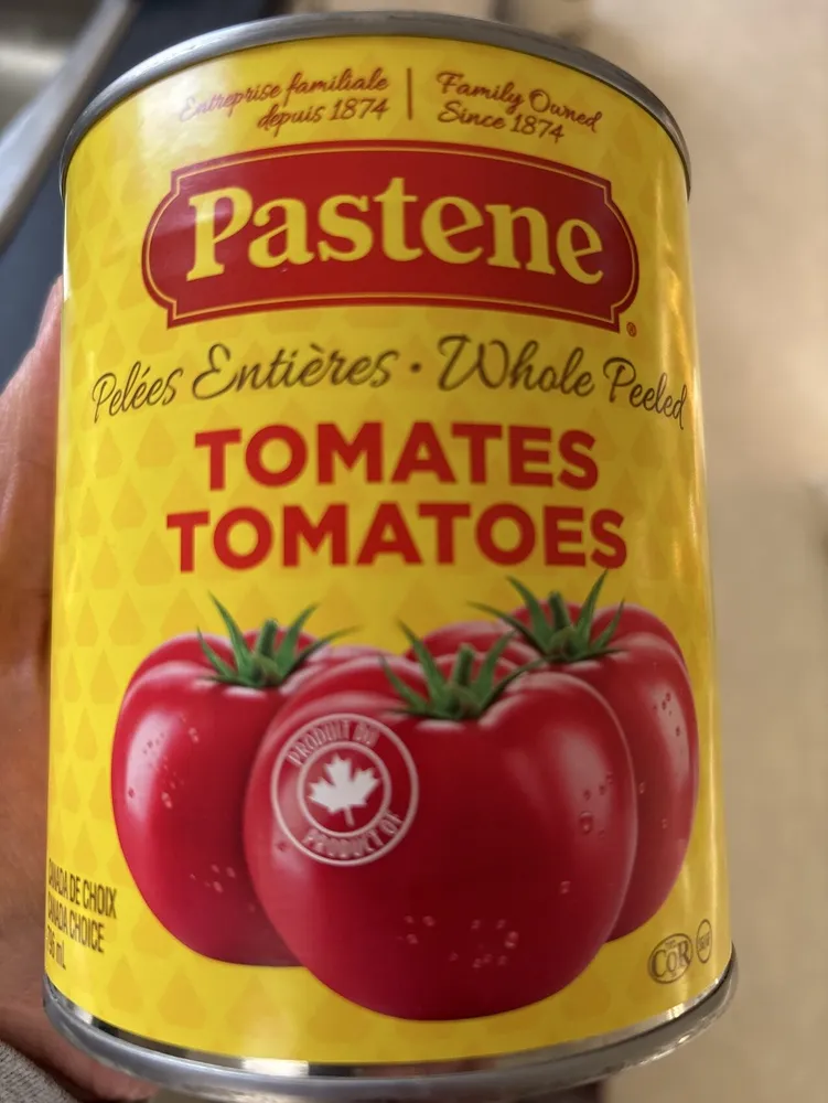 whole peeled canned tomatoes