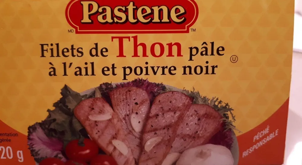 Filets de thon pâle à l ail