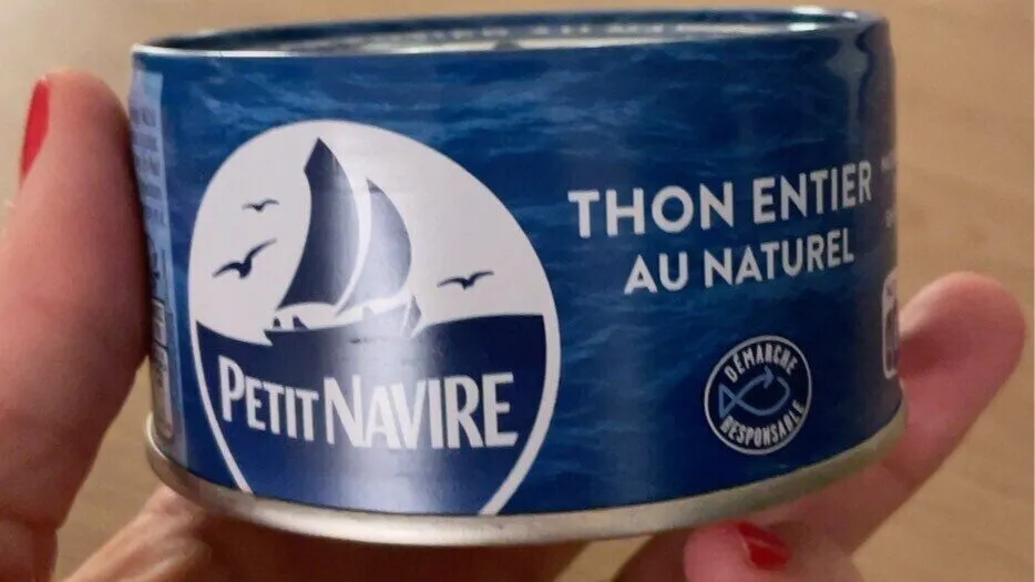 Thon entier au naturel