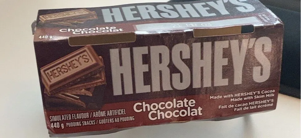Hersey’s Chocolate Pudding