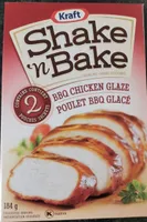 Shake 'n bake coating mix glaze