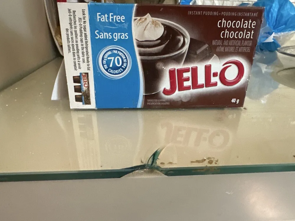 Pudding instantané au chocolat