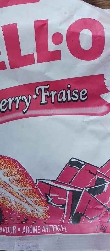 Jell-o fraise