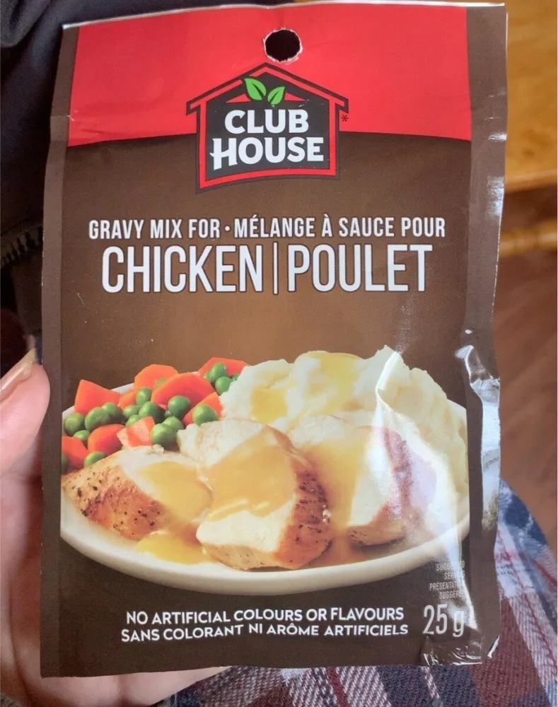 Gravy mix for chicken