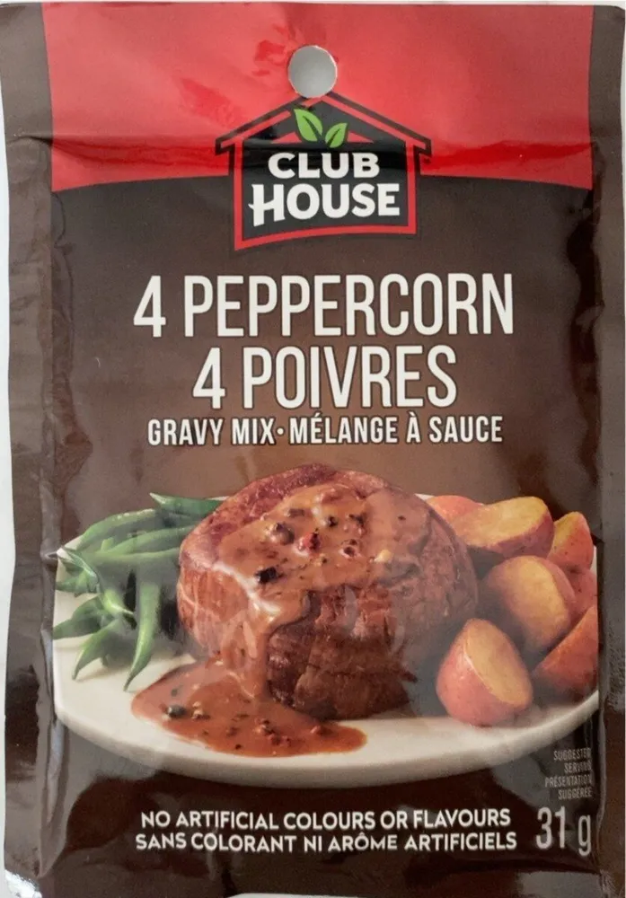 4 Peppercorn Gravy