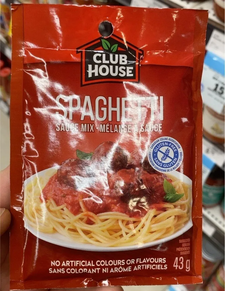 Spaghetti sauce