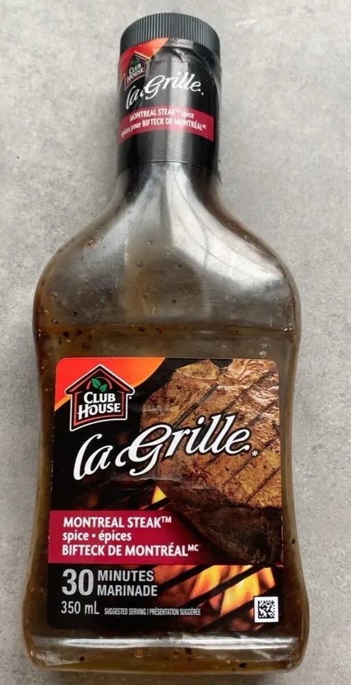Marinade bifteck de montreal