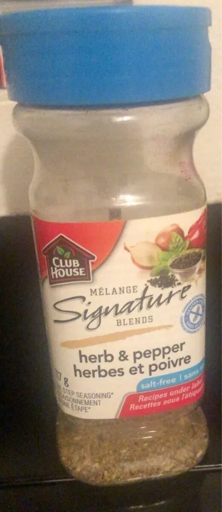 Herbes et poivre