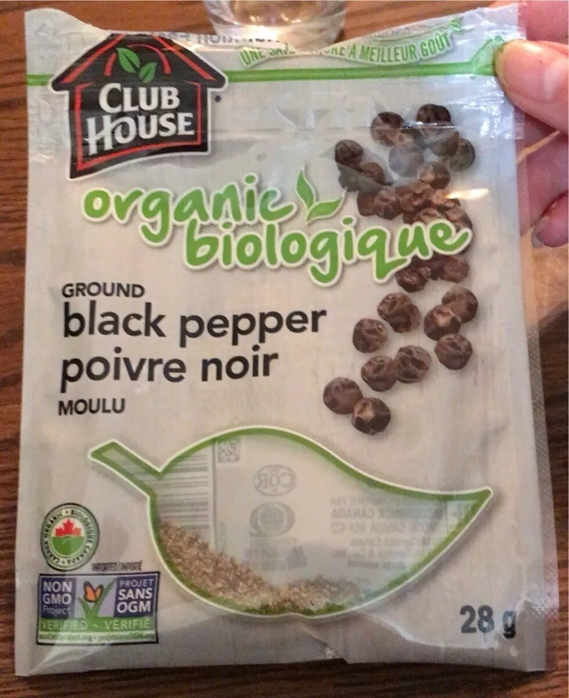 Organic Ground Black Pepper