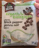 Organic Ground Black Pepper