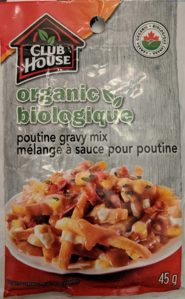 Organic biologique poutine