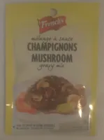 Mélange à sauce champignons