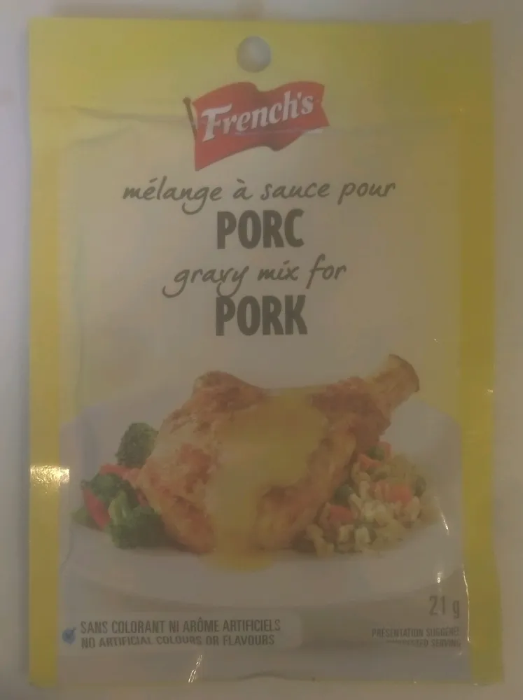 Mélange à sauce pour porc