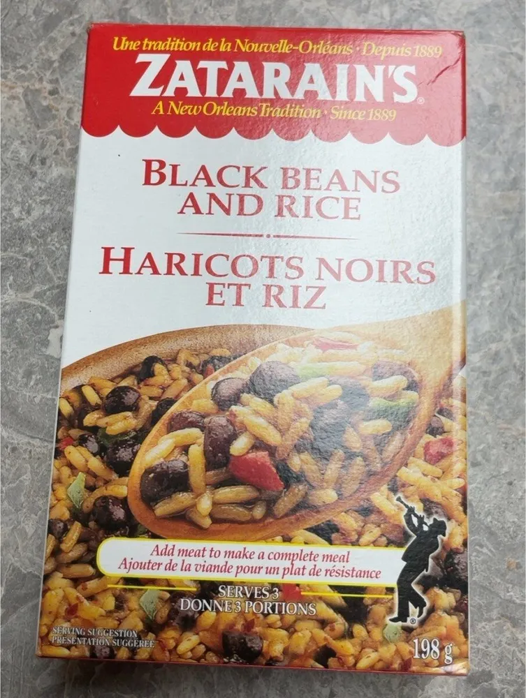 Black beans and rice