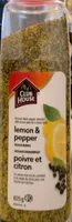 Lemon and pepper seasoning