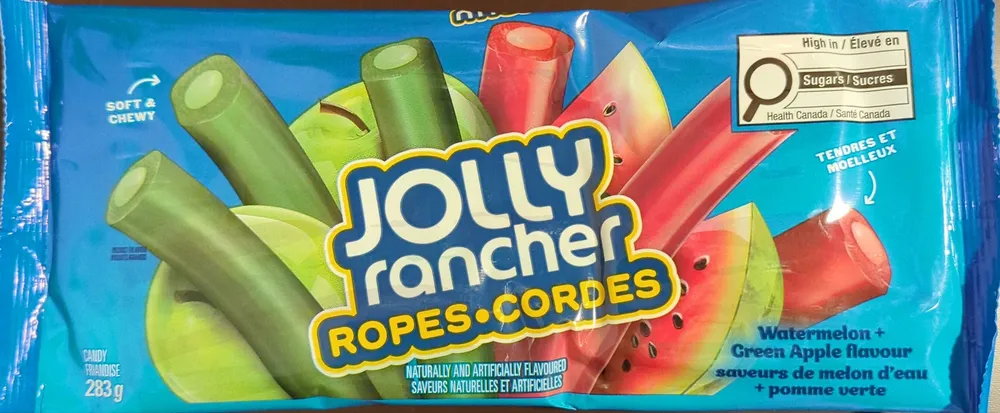 Ropes (Watermelon & Green Apple Flavour)