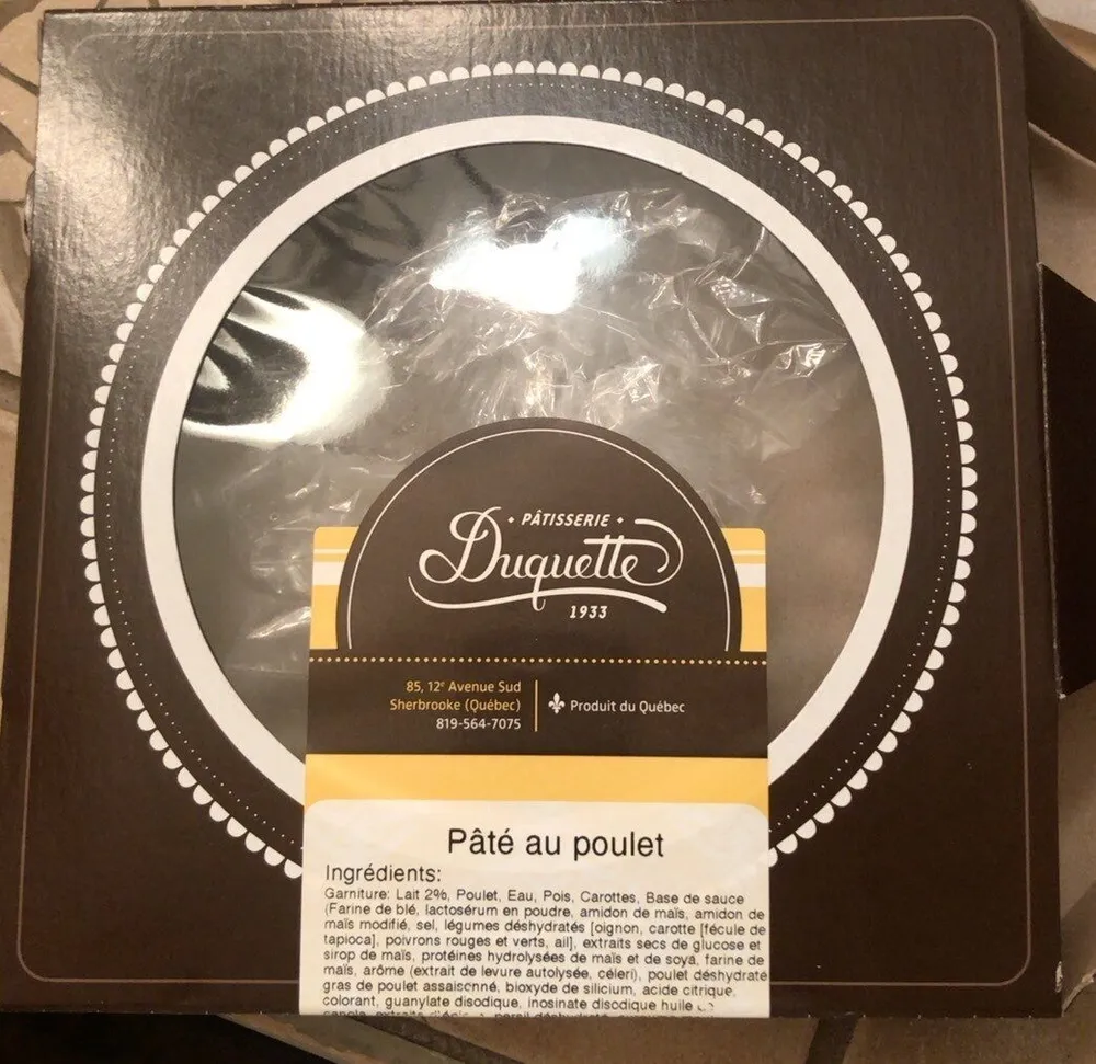 Paté au poulet
