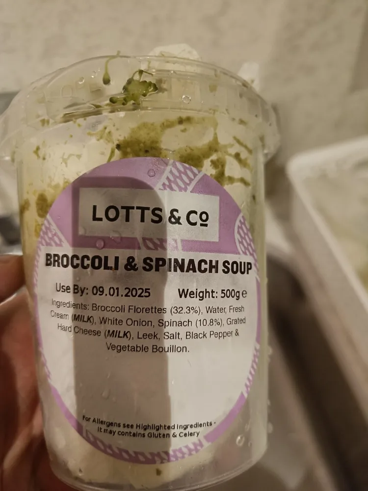 Broccoli & Spinach Soup
