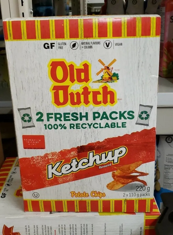Ketchup chips